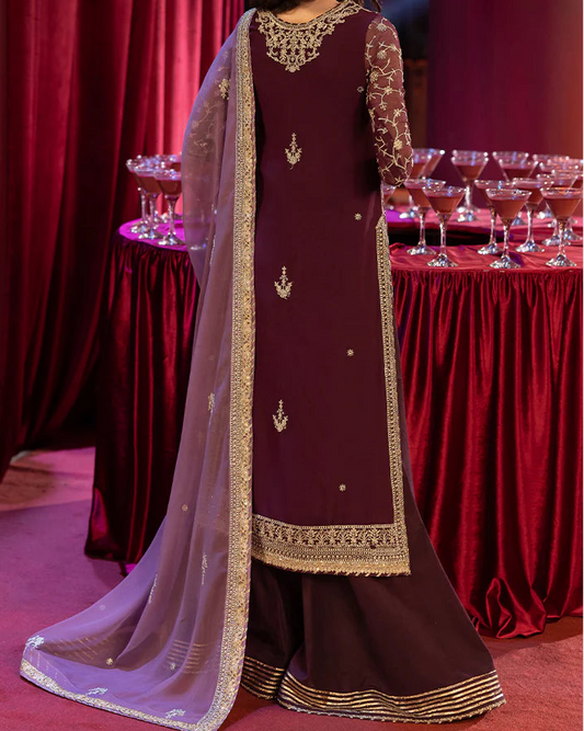 Embroidered Chiffon 3 Pcs