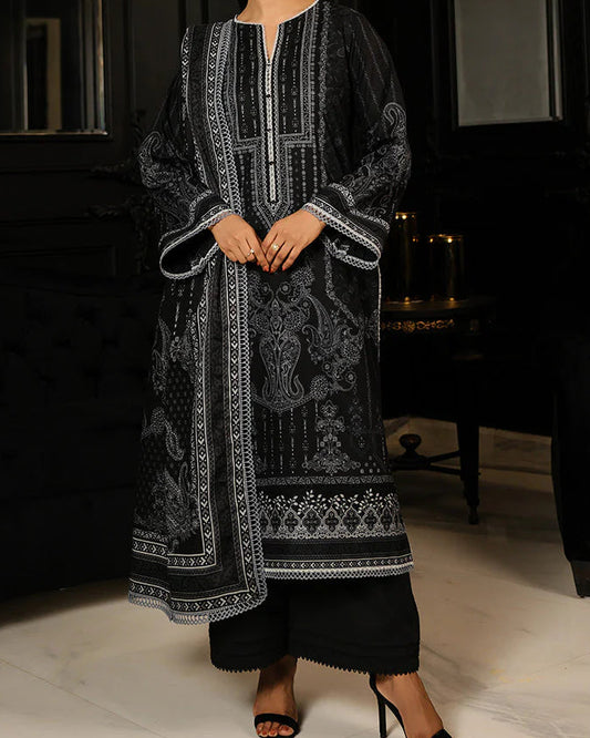 DIGITAL PRINTED LAWN UNSTITCHED 3 PCS