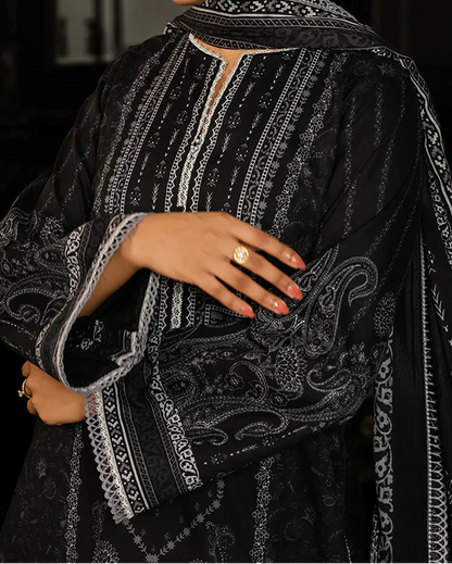 DIGITAL PRINTED LAWN UNSTITCHED 3 PCS