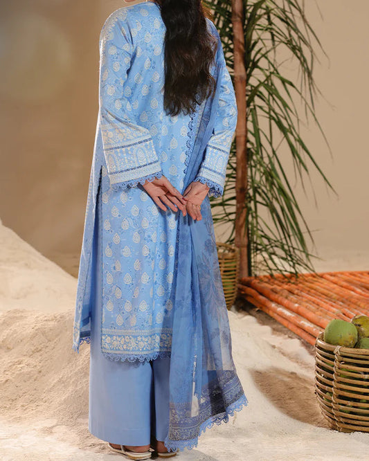 Printed Embroidered Lawn 2 Pcs