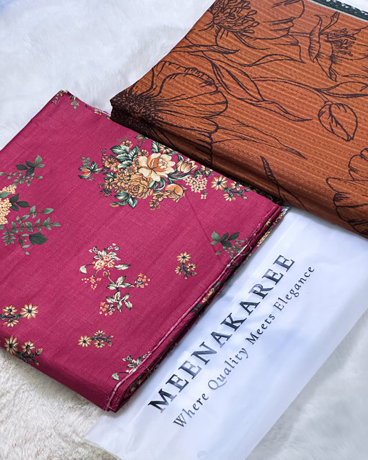 Embroidered Cutwork Banadora Lawn