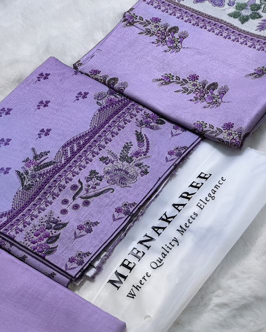 Embroidered Cutwork Banadora Lawn