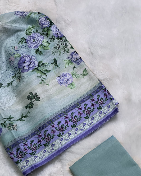 Embroidered Cutwork Banadora Lawn